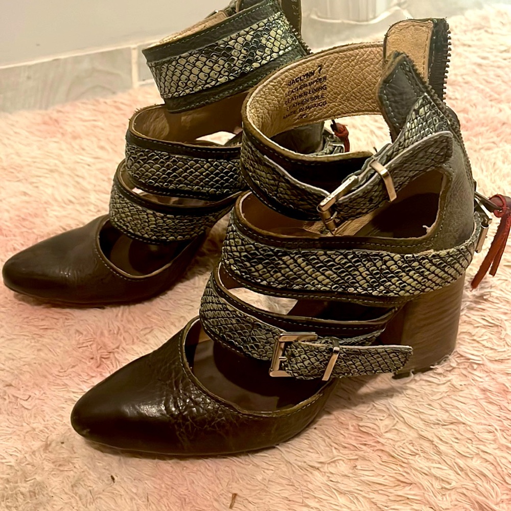 Freebird leather heels